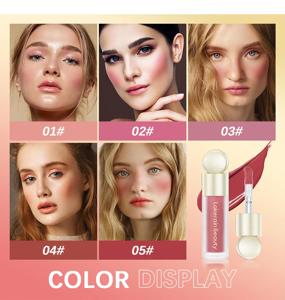 Blush Liquid Blusher Real Makeup Blush Matte Palette Blusher Cosmetics Products Liquid Cream Stick Pink Face raremakeup Beauty - Tasawoq
