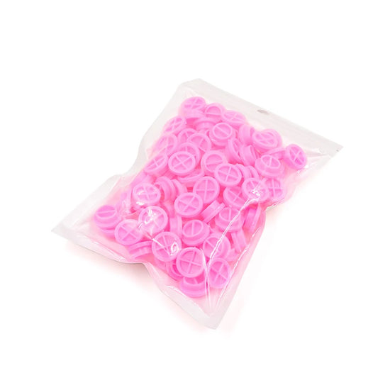 100Pcs False Eyelashes Blooming Cups Planting Grafting Rapid Bloom Sun Flower Glue Cup Fan Eyelash Extension Makeup Tools - Tasawoq