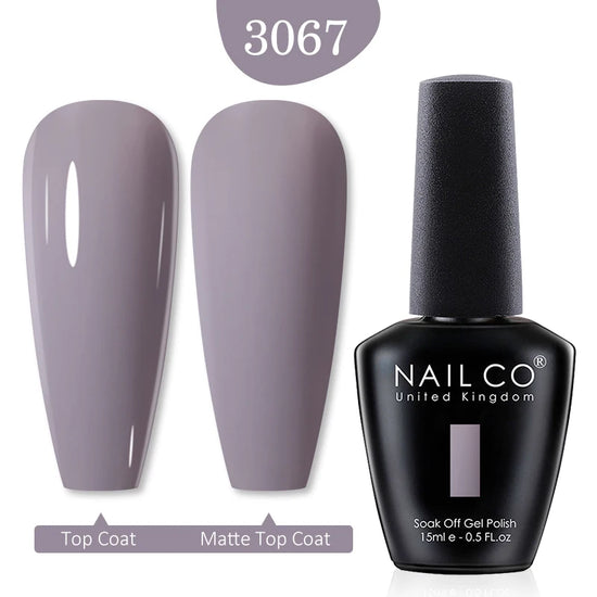 NAILCO Red Colors Series 15ML Nail Gel Polish Nail Supplies Semi Permanent For Nail Art Manicure Soak Off LED UV Hybrid Varnish - Tasawoq