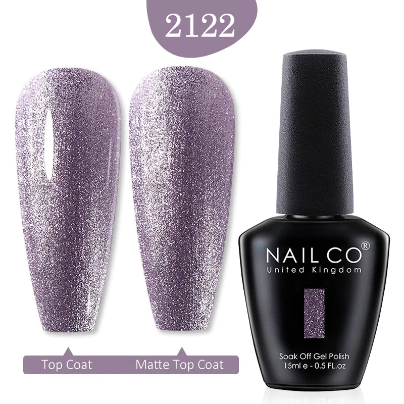 NAILCO Red Colors Series 15ML Nail Gel Polish Nail Supplies Semi Permanent For Nail Art Manicure Soak Off LED UV Hybrid Varnish - Tasawoq