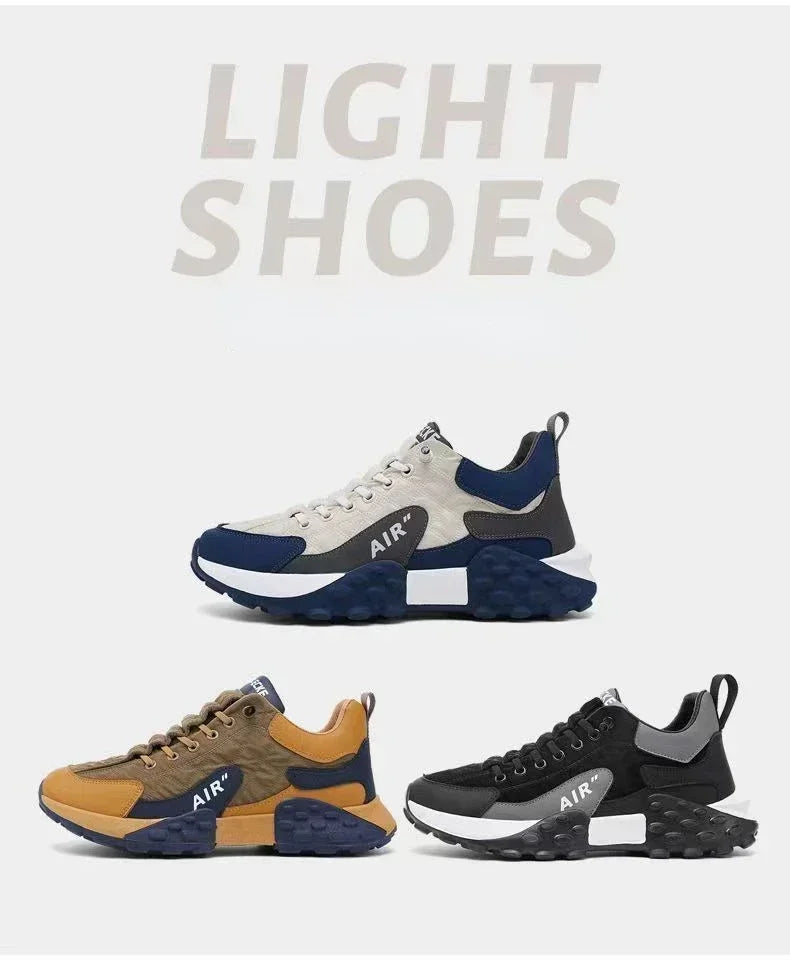 Men Shoes Platform Male Sneakers 2025 New Vulcanized Shoes for Men Casual Running Shoes Large Size 45 46 Hot Sapatos Masculinos - Tasawoq