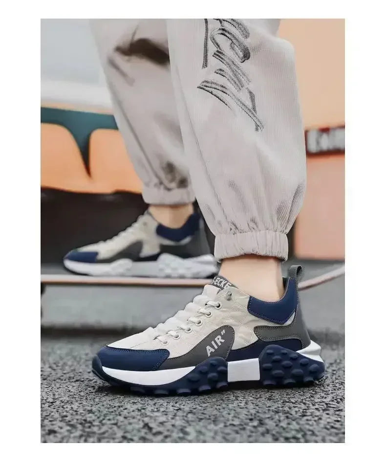 Men Shoes Platform Male Sneakers 2025 New Vulcanized Shoes for Men Casual Running Shoes Large Size 45 46 Hot Sapatos Masculinos - Tasawoq