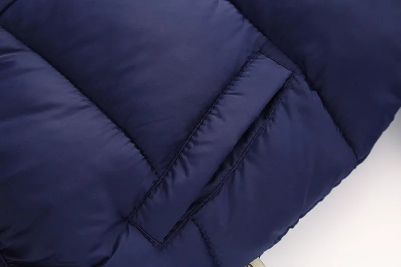Baby Children Coats Winter Thick Jackets For Boys Warm Plush Thicken Outerwear For Girls Fur Hooded Jacket Kids Clothes Snowsuit - Tasawoq