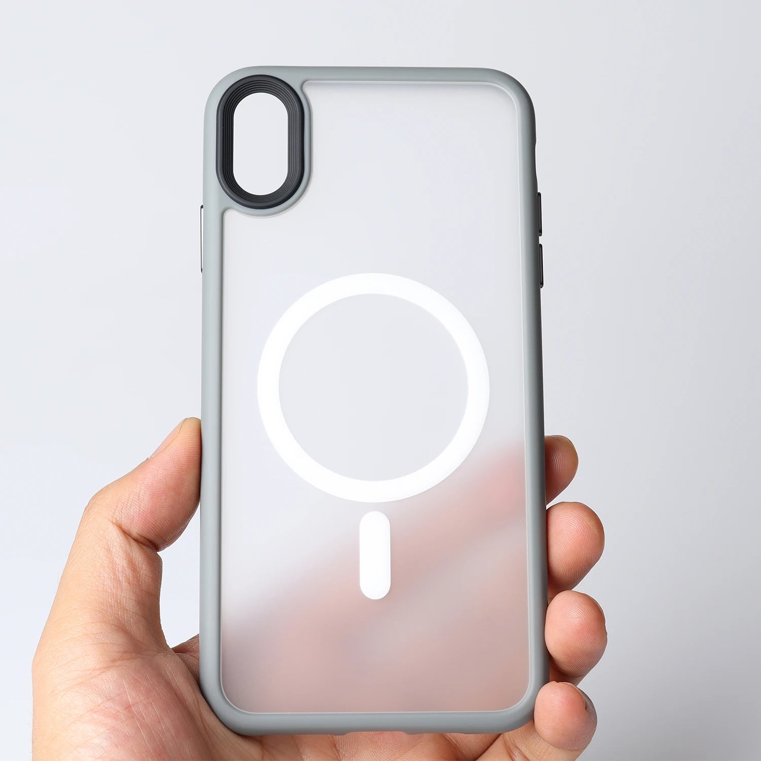 For iPhone X XS XR XSMax Matte Shockproof Cover case Luxury Magnetic For Magsafe Wireless Charging Phone Case - Tasawoq