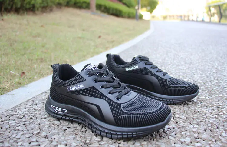 Men's Casual Sneakers New Breathable Sports Shoes Male Spring Fashion Antislip Wear-resisting Running Trainers Outdoor Men Shoes - Tasawoq
