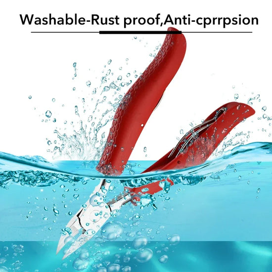 Nail Clippers Ingrown Toenail Podiatry Correction Nippers Cuticle Cutters Cut Paronychia Pedicure Manicure Hand Foot Care Tool - Tasawoq