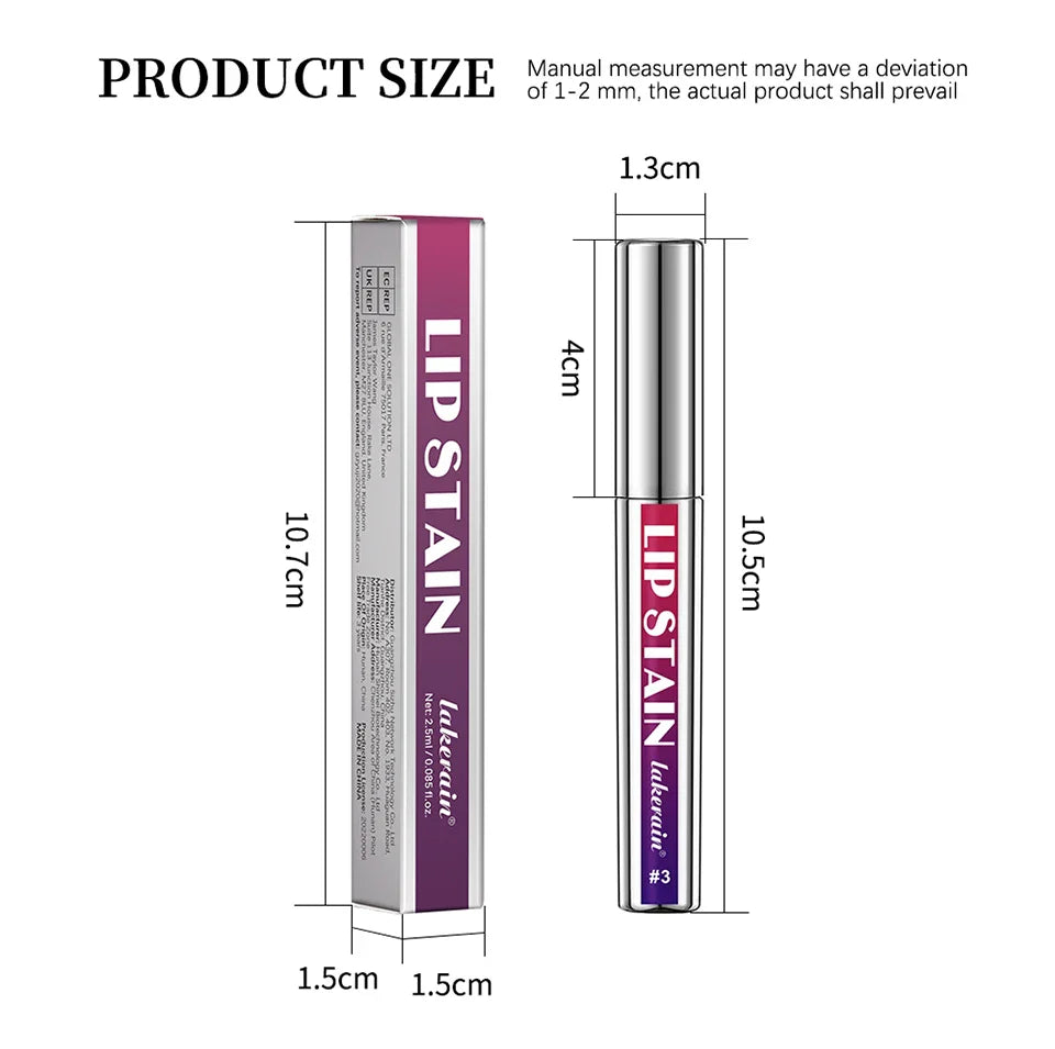 Long Lasting Lip Inks Korean Matte Lip Tint Peel Off Matte Tick for Lips Stick Free Shipping Liquid Lipstick Waterproof Makeup - Tasawoq