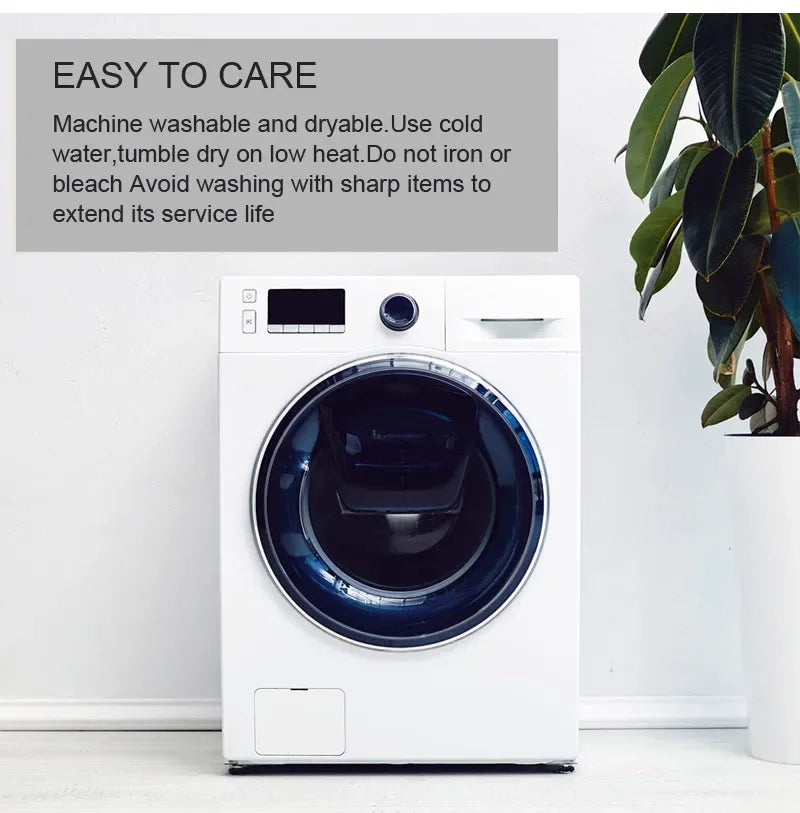 2 Pieces Waterproof Pillowcase Anti Stain Machine Washable Pillow Cover Bedroom Decoration Suitable For With Children And Pets - Tasawoq