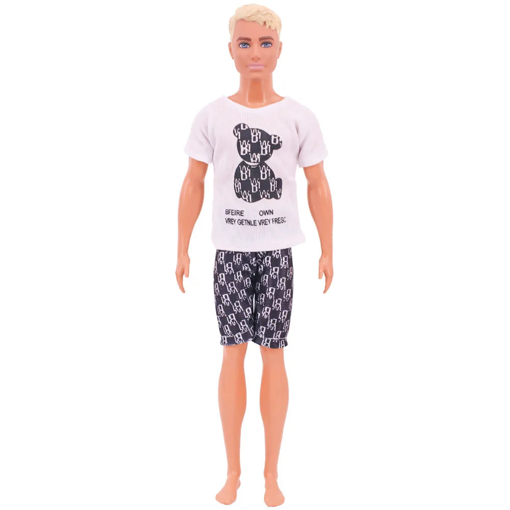 25 Style Ken 11.5inch Doll Clothes Sportswear Prince's Daily Clothing Overcoat for Babi 30 Cm Ken Boy Clothes,Birthday Present - Tasawoq
