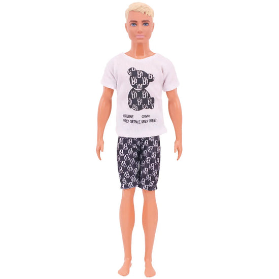 25 Style Ken 11.5inch Doll Clothes Sportswear Prince's Daily Clothing Overcoat for Babi 30 Cm Ken Boy Clothes,Birthday Present - Tasawoq