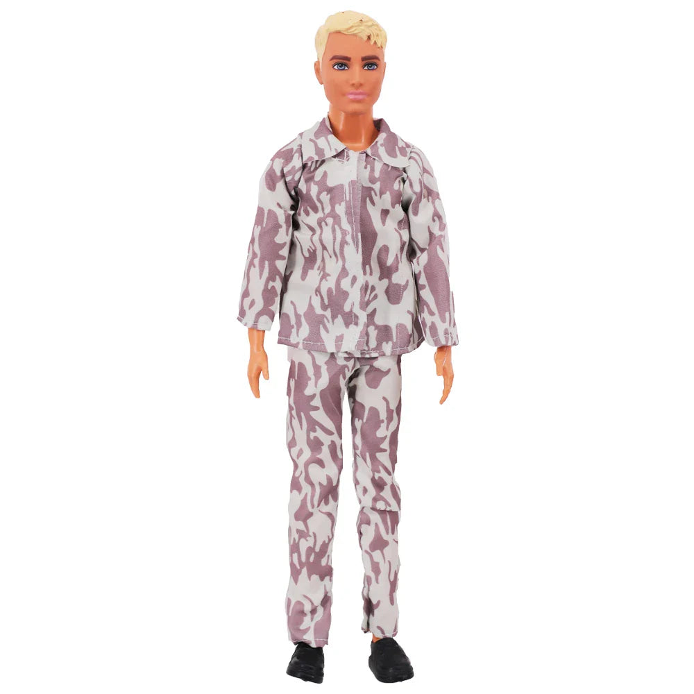 25 Style Ken 11.5inch Doll Clothes Sportswear Prince's Daily Clothing Overcoat for Babi 30 Cm Ken Boy Clothes,Birthday Present - Tasawoq