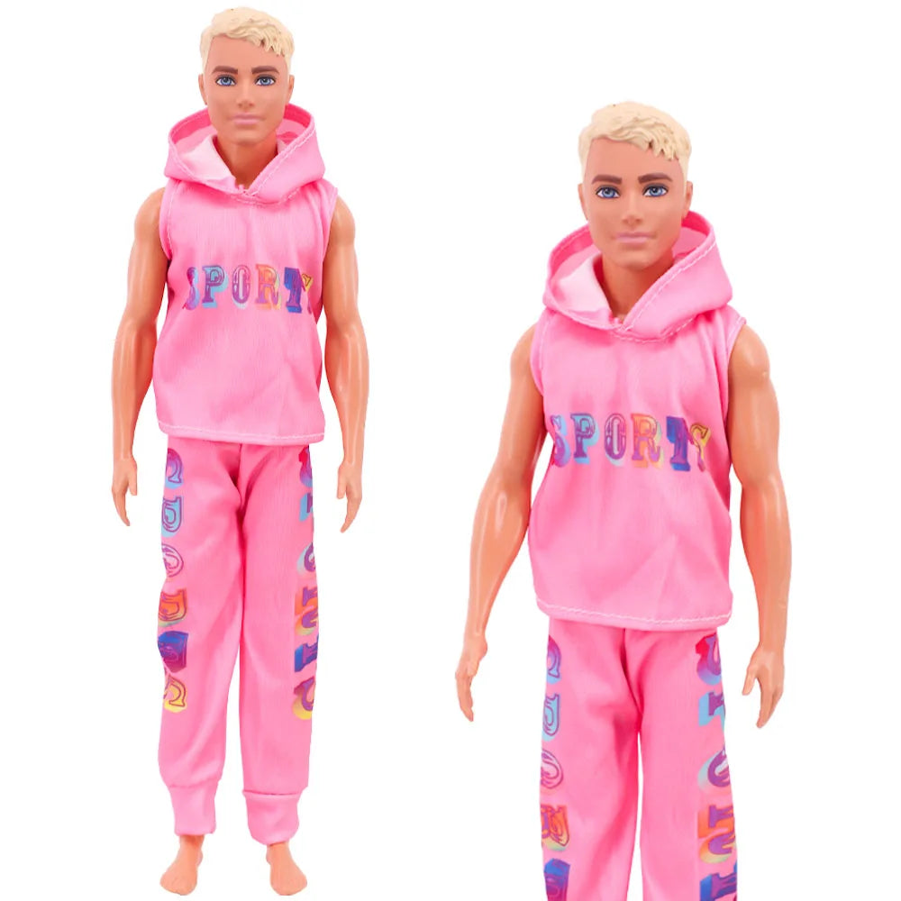 25 Style Ken 11.5inch Doll Clothes Sportswear Prince's Daily Clothing Overcoat for Babi 30 Cm Ken Boy Clothes,Birthday Present - Tasawoq