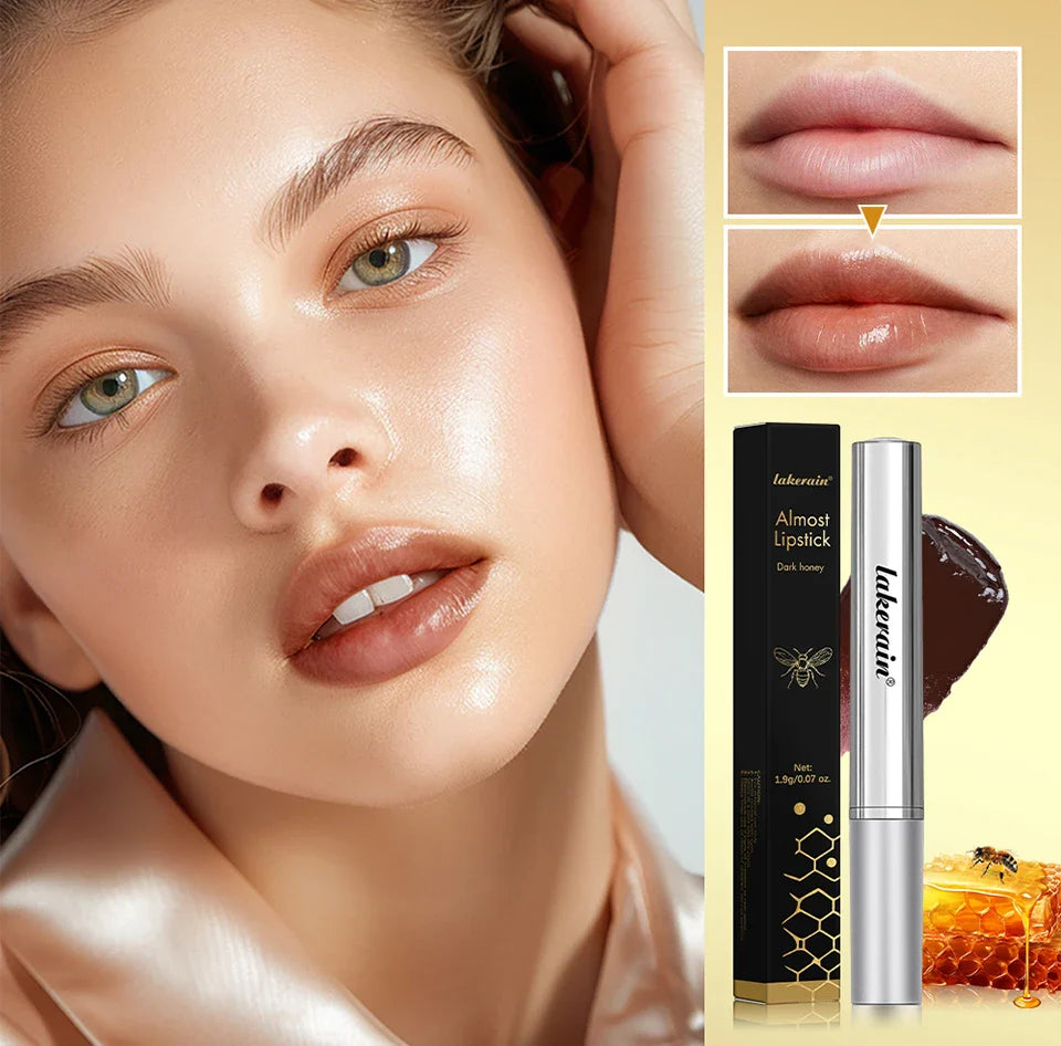 Colorless Black Honey Lip Balm Lipstick Long Lasting Hygienic Moisturizing Lips Plumper Nourish Makeup Lip Care Cosmetics - Tasawoq