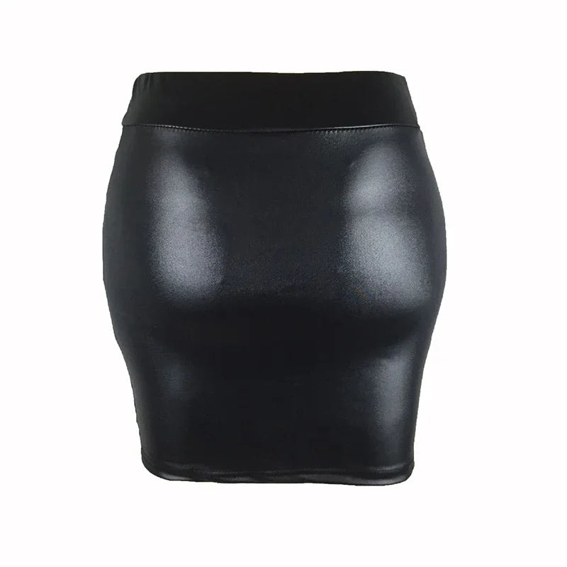 Women Summer Mini Skirts High-waist Slim Fittness Hip Pencil Skirts Vintage Bodycon Skirt Sexy Clubwear Ladies Office Clothing - Tasawoq