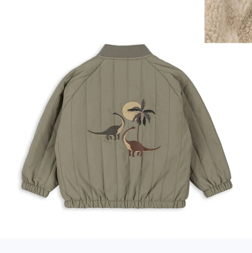 Children's Jackets 2024 Fall And Winter New Cartoon Fashion Boys And Girls Coat Cotton Warm Korean Jacket Children's Clothing - Tasawoq