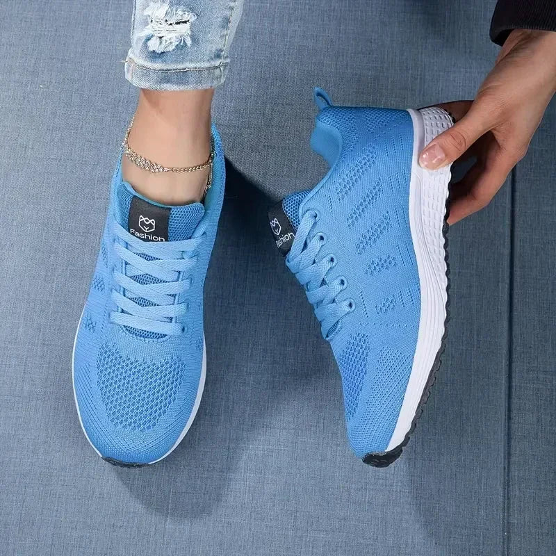 Running Shoes for Women Breathable Casual Sneakers Luxury Brand Sport Shoes Summer Fashion Light Basketball Tenis Walking Shoes - Tasawoq