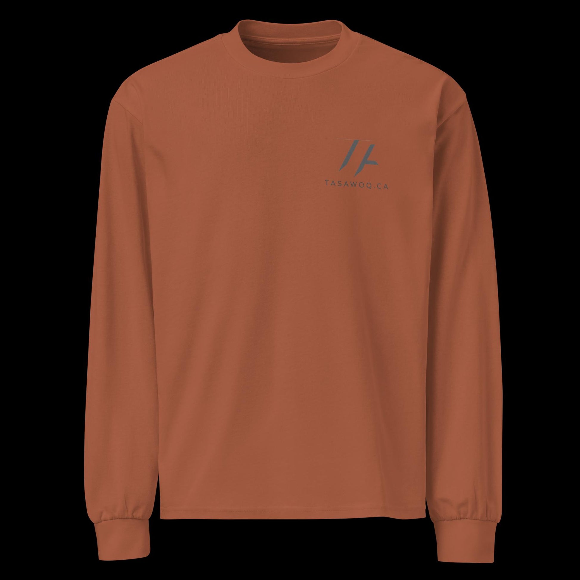 Premium heavyweight long sleeve shirt - Tasawoq