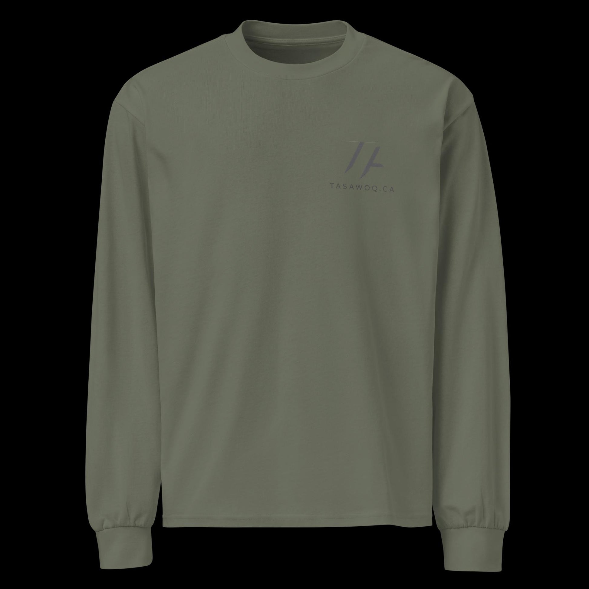 Premium heavyweight long sleeve shirt - Tasawoq